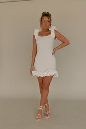 Lisa Ruffle Bodycon Dress