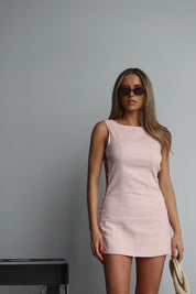 Maeve Linen Mini Dress