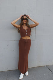 Janina Knit Midi Set