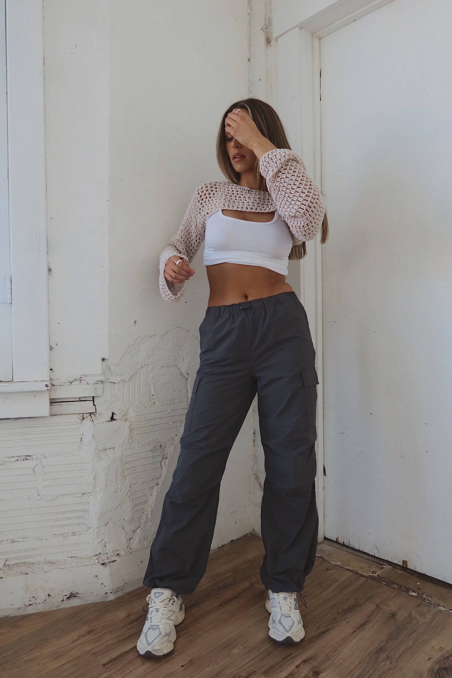 Crochet Bolero Long Sleeve