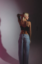 Parker Satin Corset Top