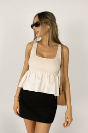 Raina Peplum Top