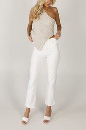 Taylor One Shoulder Asymmetrical Hem Top