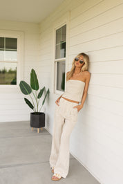 Capri Linen Pant