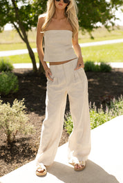 Capri Linen Pant