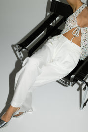 Kinzley Split Front Sequin Top