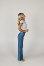 Brooklyn Ribbed Top in Viola