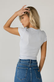 Brooklyn Ribbed Top in Viola