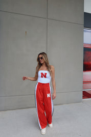 Nebraska Tube Top In White