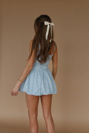 Oakleigh Embroidered Mini Dress