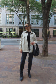 Rachelle Faux Leather Jacket