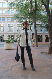 Rachelle Faux Leather Jacket