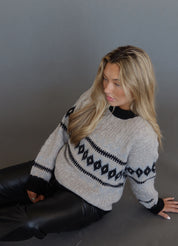 Maeva Cable Knit Sweater