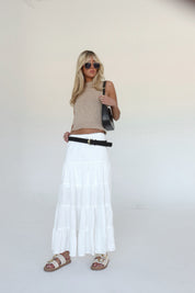 Brooke Ribbed Hem Top