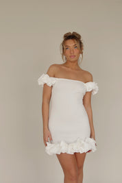 Lisa Ruffle Bodycon Dress