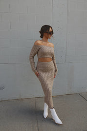 Chloe Knit Midi Set