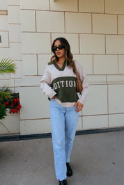 Edition Oversized Collared Sweater