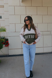 Edition Oversized Collared Sweater