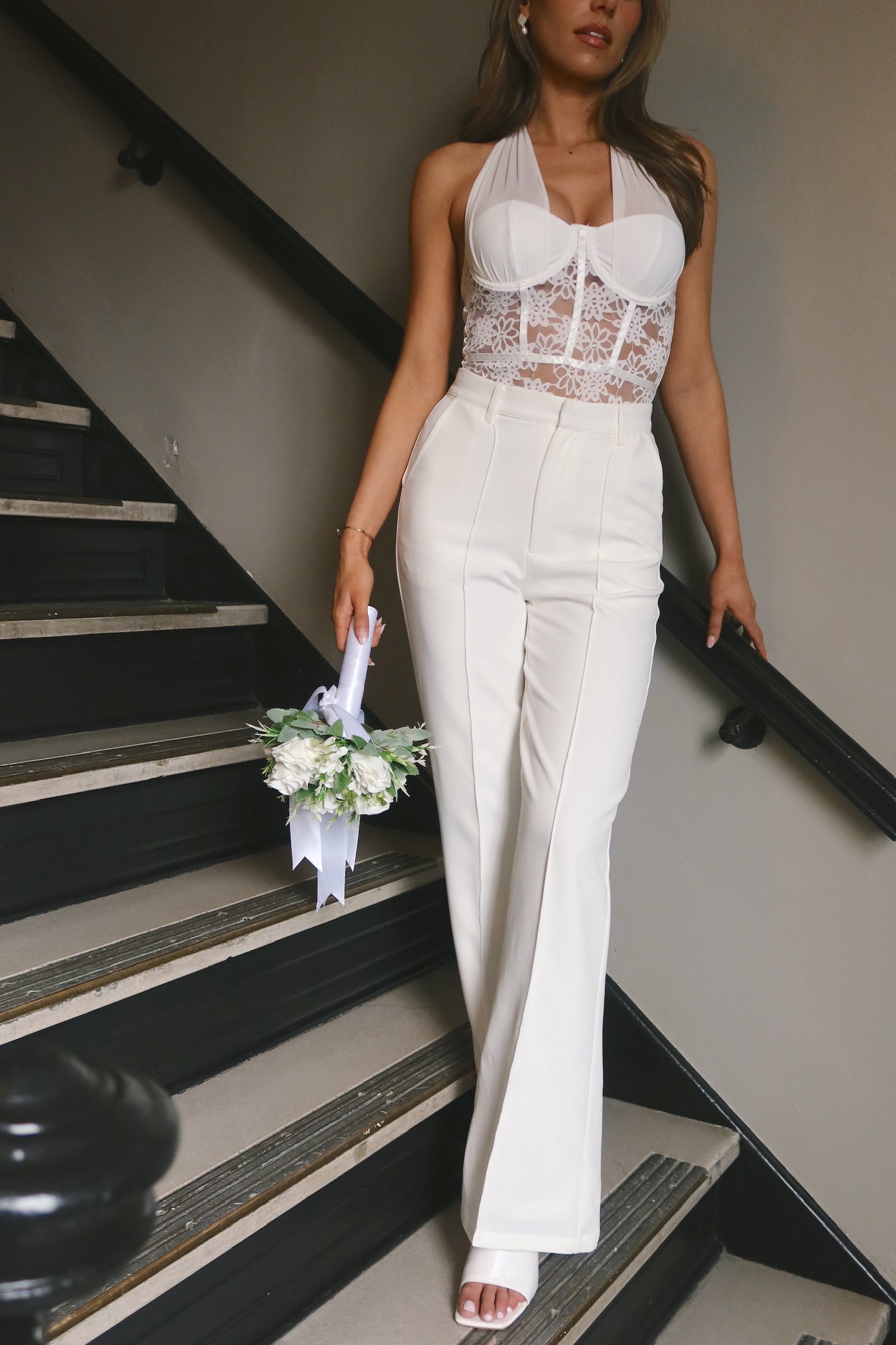 SALE :Alina Lace Bodysuit