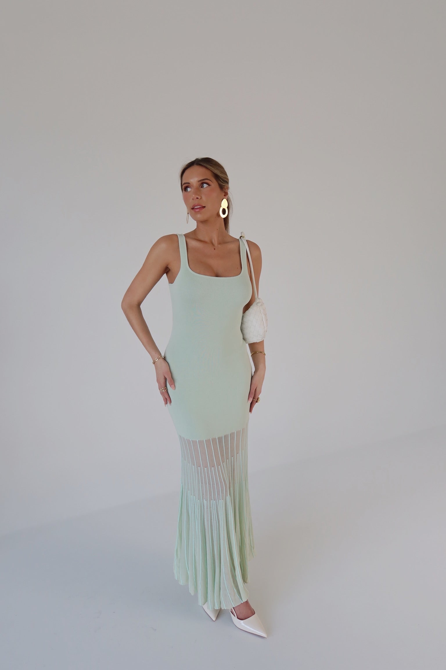 Kendall Mint Maxi Dress