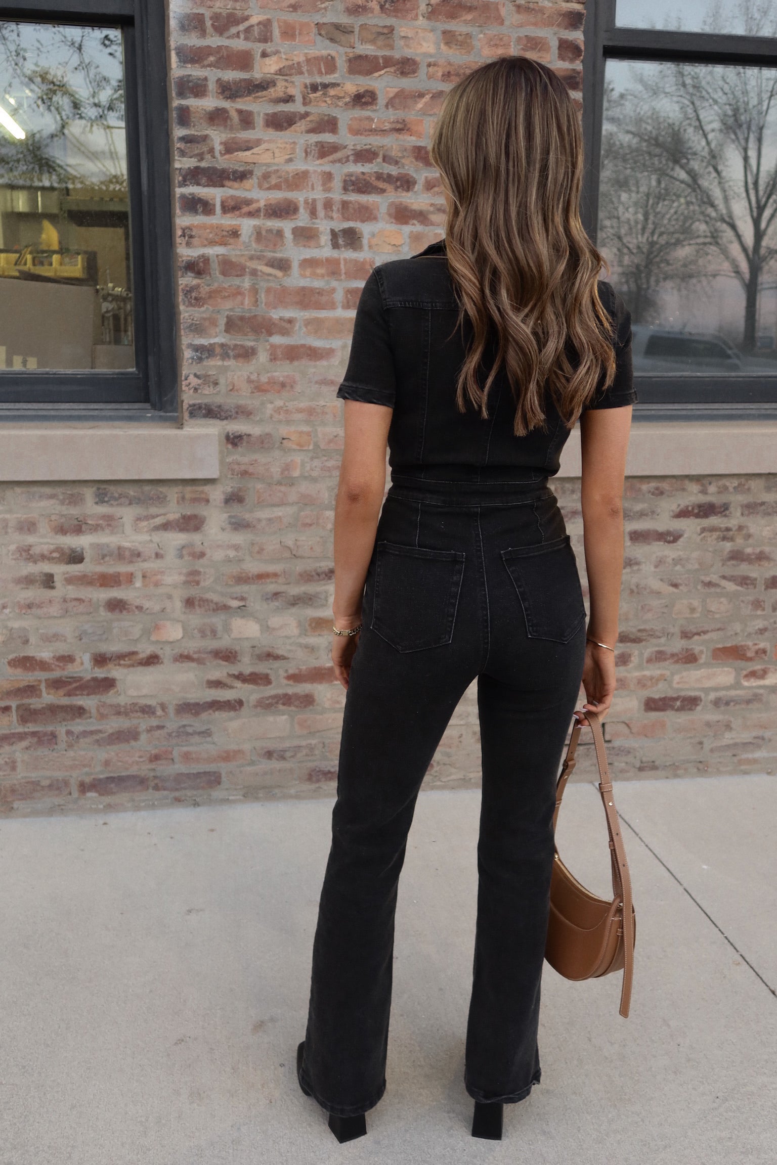 RESTOCKED: Chelsey Denim Jumpsuit