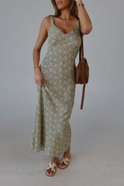 Dahlia Floral Midi Dress