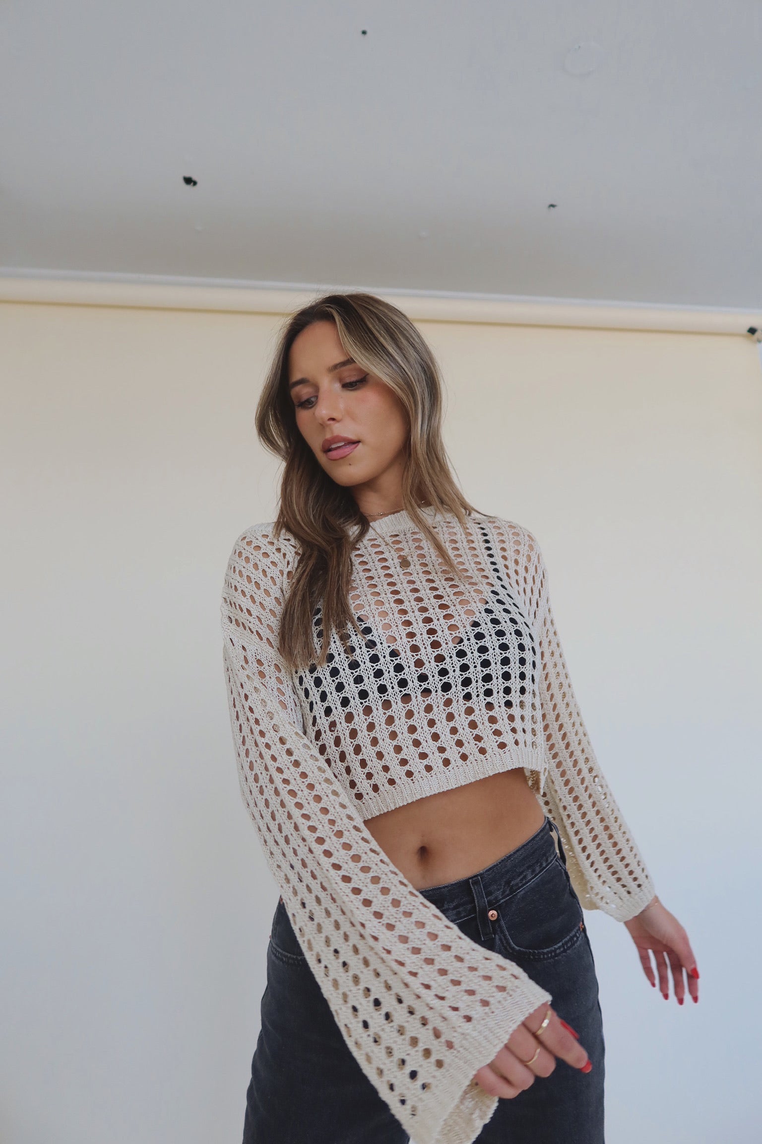 Ellery Crochet Top
