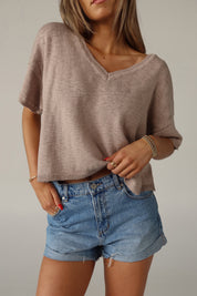 Suttyn Knit Short Sleeve Top