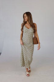 Dahlia Floral Midi Dress