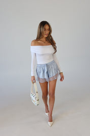 Ella Off The Shoulder Long Sleeve Top