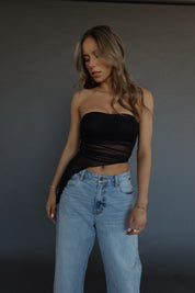 RESTOCKED: Macy Mesh Tube Top