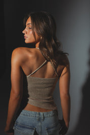 RESTOCKED :Cecelia Shimmer Top