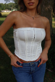 Kinsey Strapless Corset Top