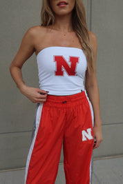 Nebraska Tube Top In White