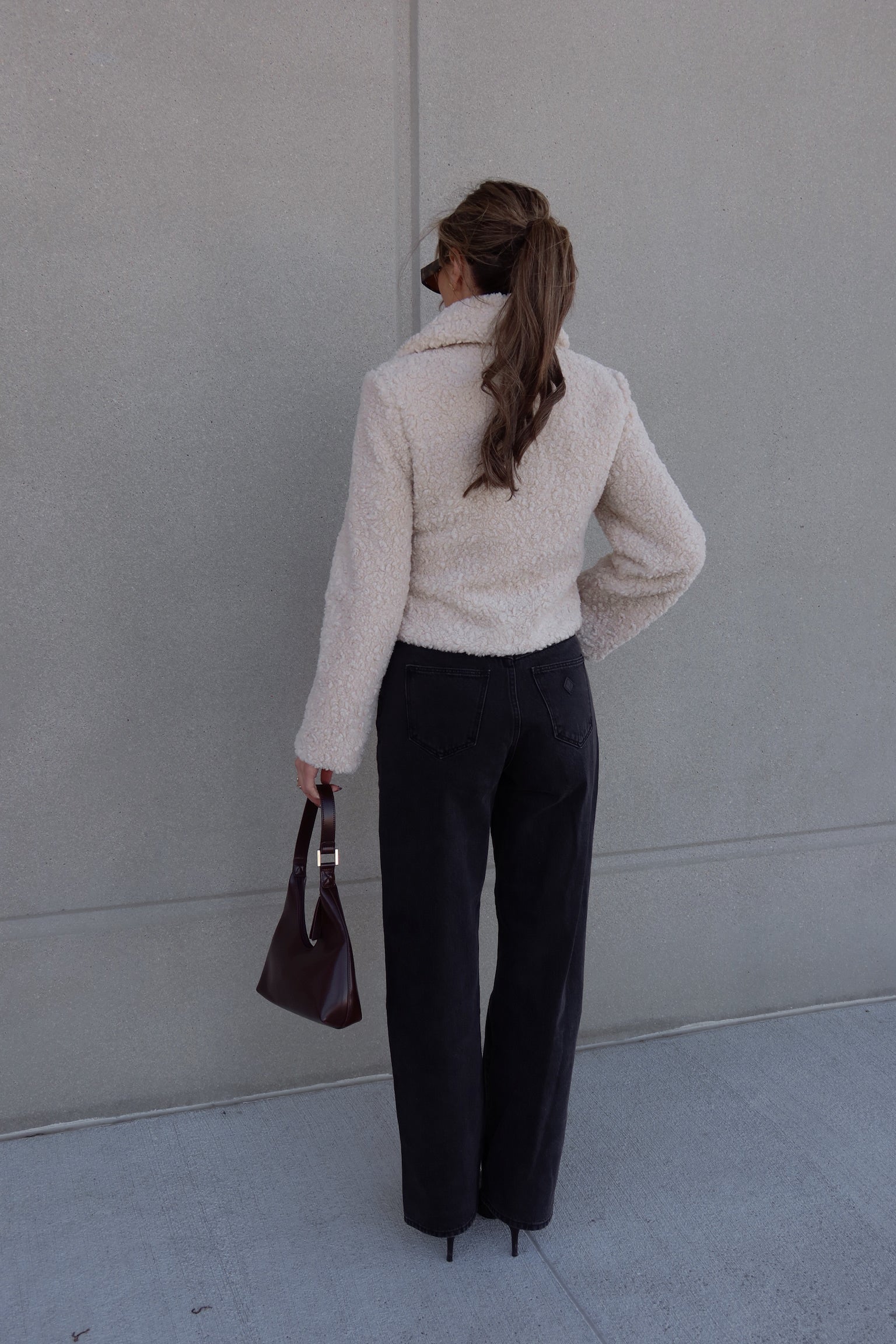 Jaisen Faux Fur Jacket