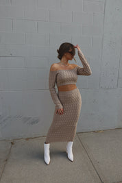 Chloe Knit Midi Set