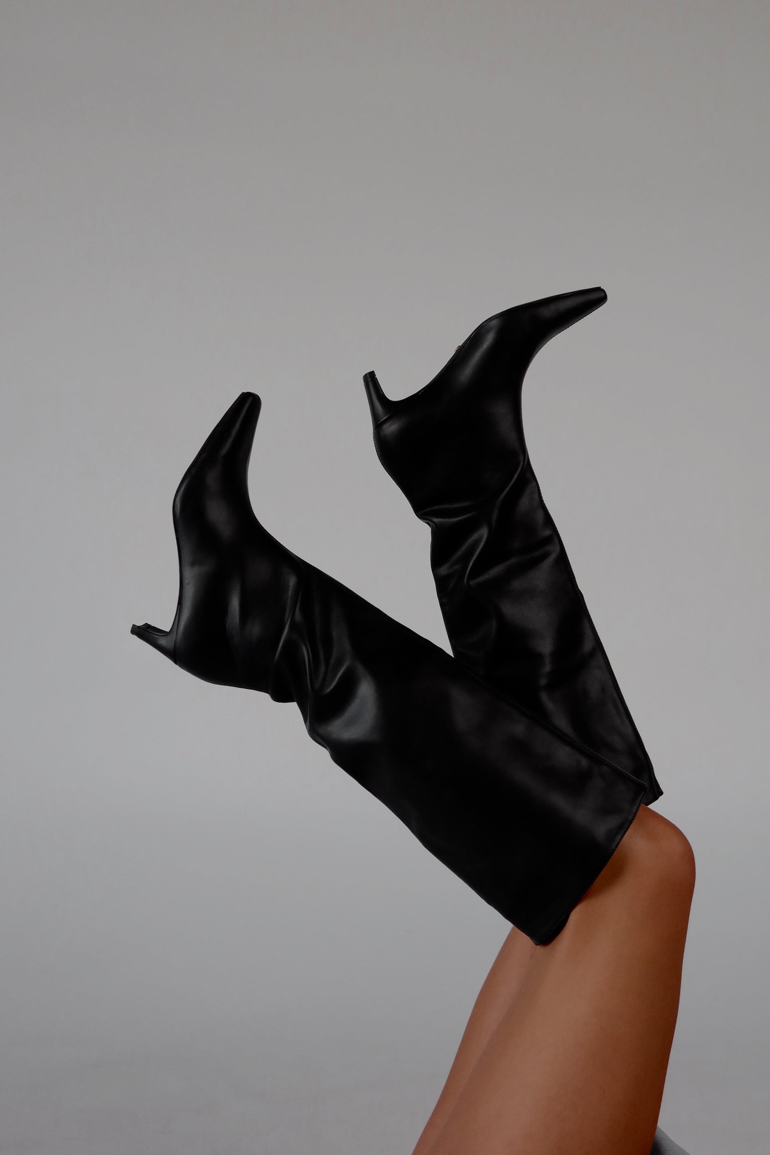 BILLINI : DIVYA Black Knee High Boot – Madida Clothing