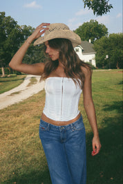Kinsey Strapless Corset Top