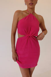 Madelyn Twist Front Mini Dress