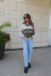 Edition Oversized Collared Sweater