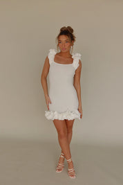 Lisa Ruffle Bodycon Dress