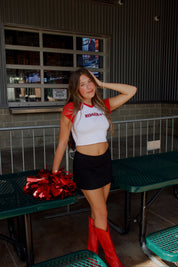 Nebraska Homerun Tee In Red