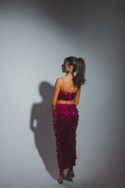 RESTOCKED :Syd Sequin Crop Top