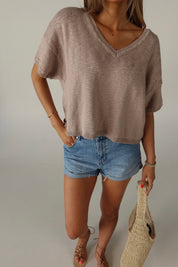 Suttyn Knit Short Sleeve Top