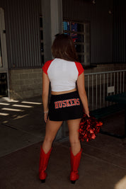 Nebraska Homerun Tee In Red