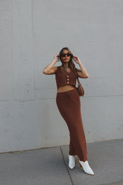 Janina Knit Midi Set