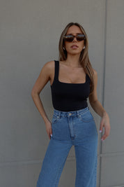 Luna Square Neck Bodysuit