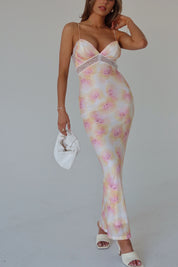 Florence Floral Midi Dress