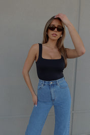 Luna Square Neck Bodysuit