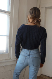 Peyton Cable Knit Sweater